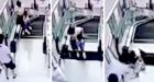 Chinese woman saves son in seconds before escalator swallows her in fatal mall accident