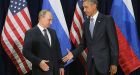 Putin and Obama clash over Syria as Russia calls for 'anti-Hitler' type alliance against Isil