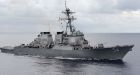 US destroyer sails near island claimed by China in South China Sea