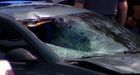 DUI suspect arrested after body found lodged in car windshield